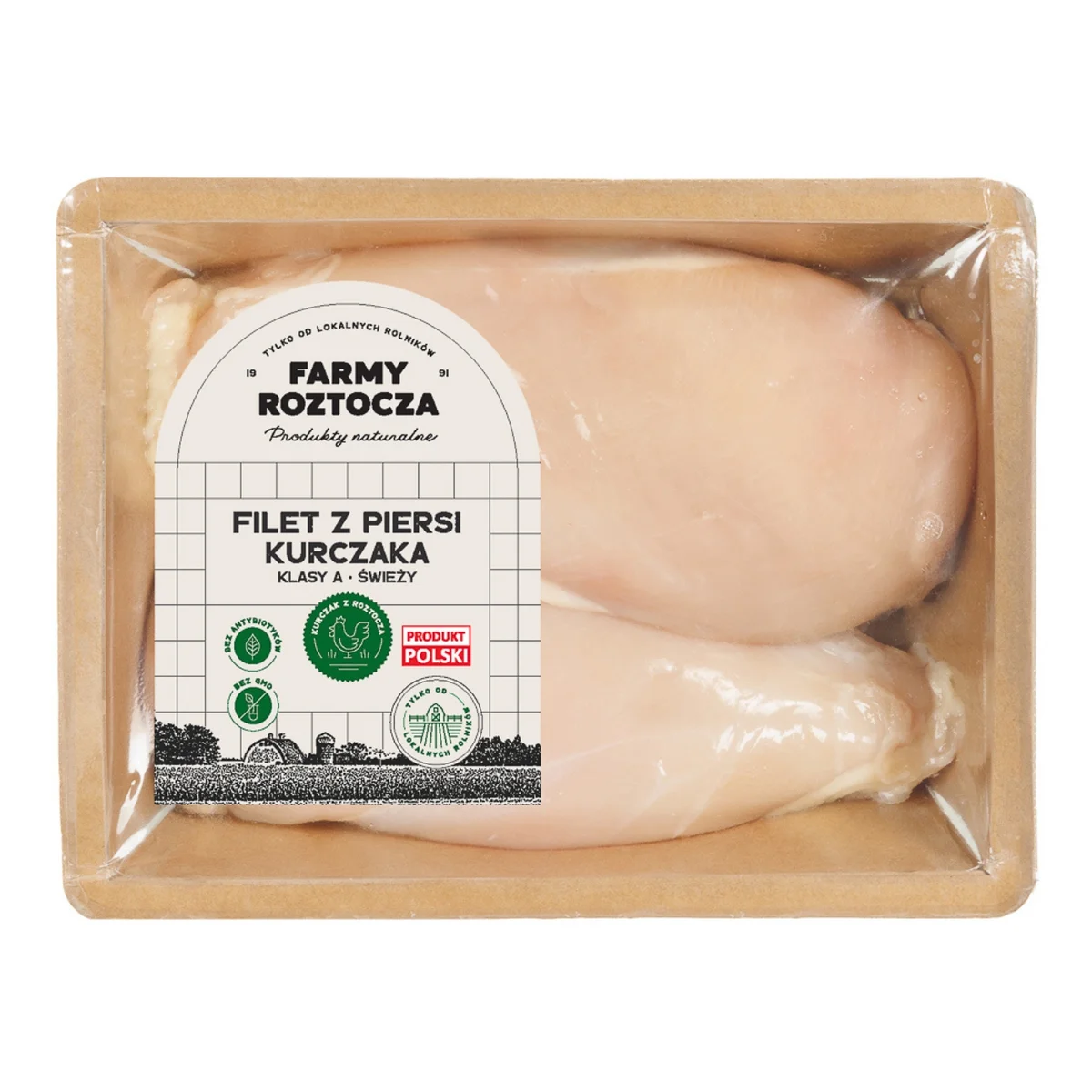 Filet z piersi kurczaka 500 g Farmy Roztocza