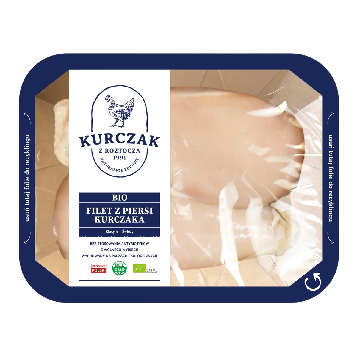 Filet z piersi kurczaka ekologicznego 500 g Kurczak z Roztocza