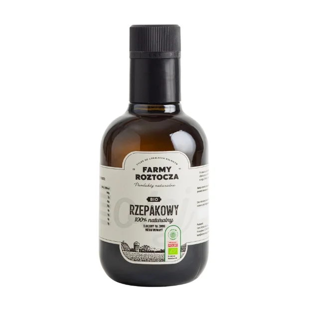 Olej rzepakowy Bio tłoczony na zimno 250 ml