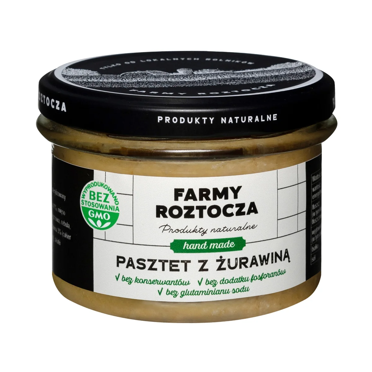 Pasztet z żurawiną 180 g Farmy Roztocza