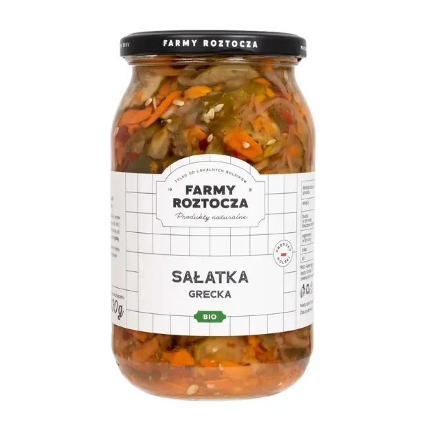 Sałatka grecka Bio 830 g Farmy Roztocza