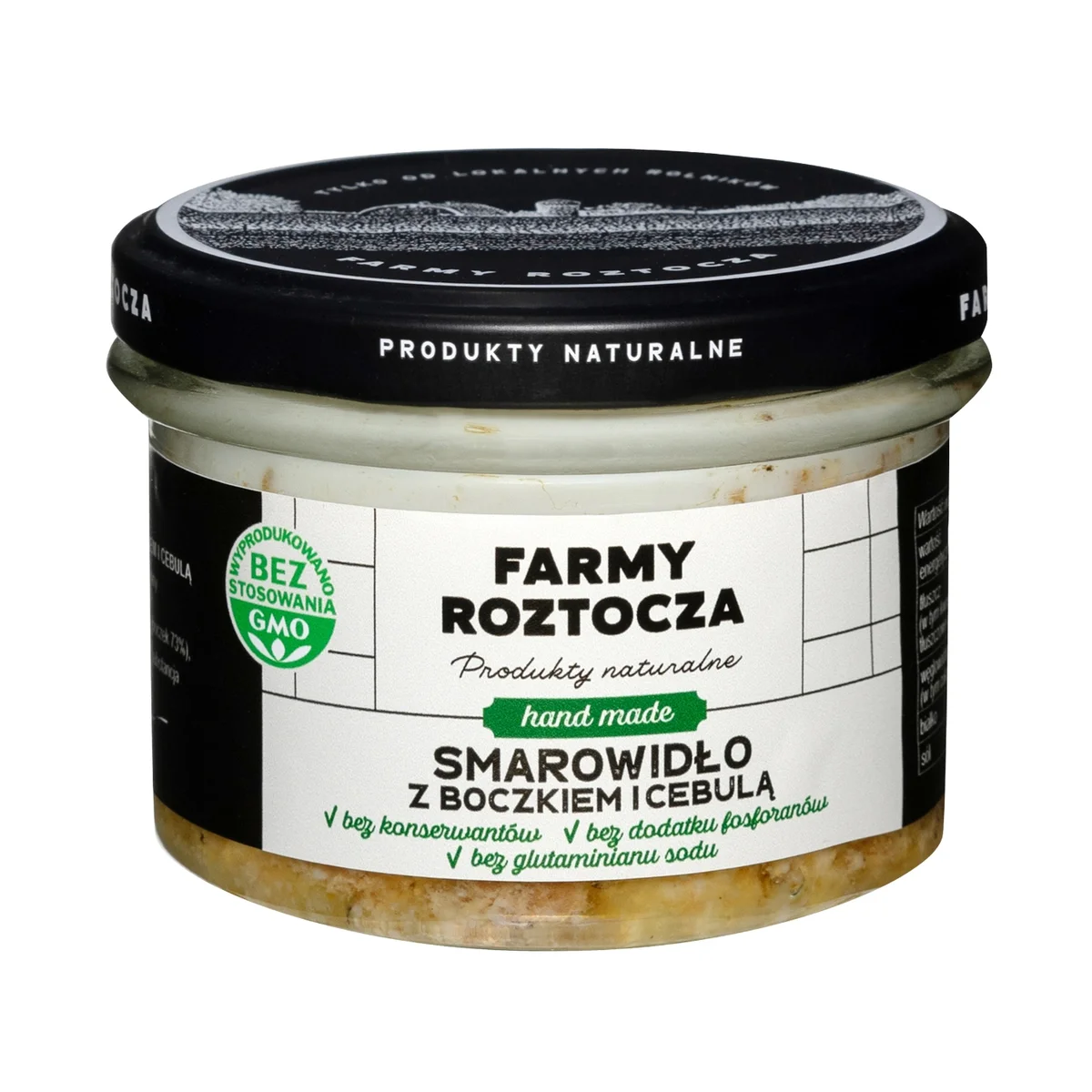 Smarowidło z boczkiem i cebulą 180 g Farmy Roztocza