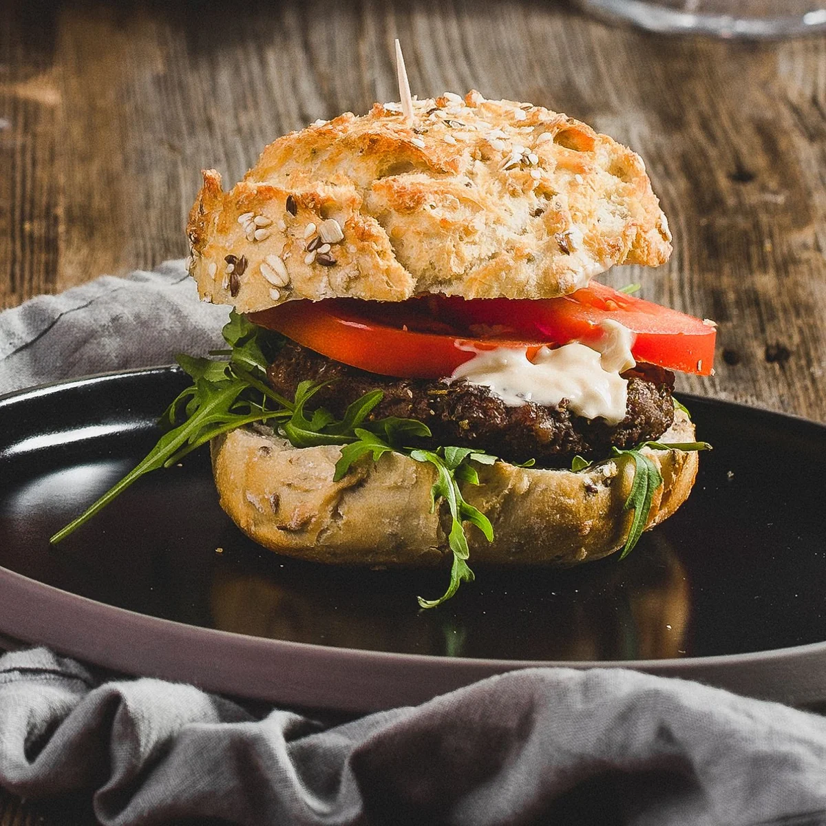 Burger wołowy Bio 200 g Farmy Roztocza