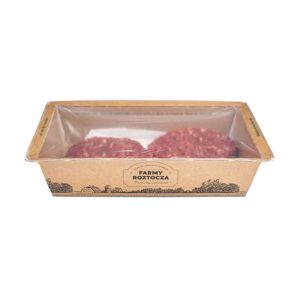 Burger wołowy Bio 200 g Farmy Roztocza