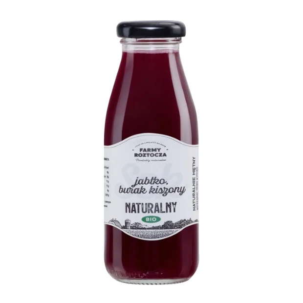 Sok jabłko burak kiszony Bio 250 ml Farmy Roztocza
