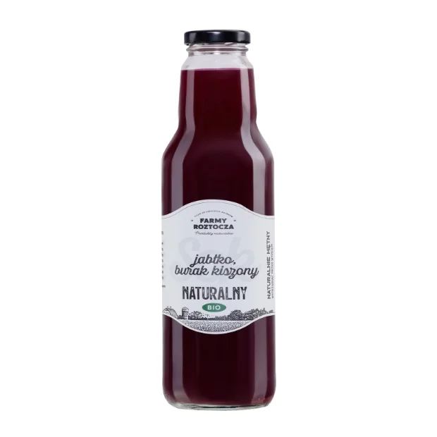 Sok jabłko burak kiszony Bio 750 ml Farmy Roztocza