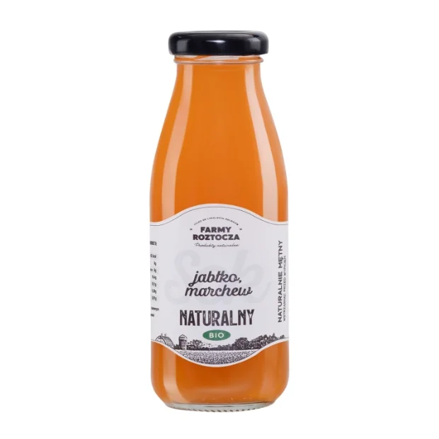 Sok jabłko marchew Bio 250 ml Farmy Roztocza