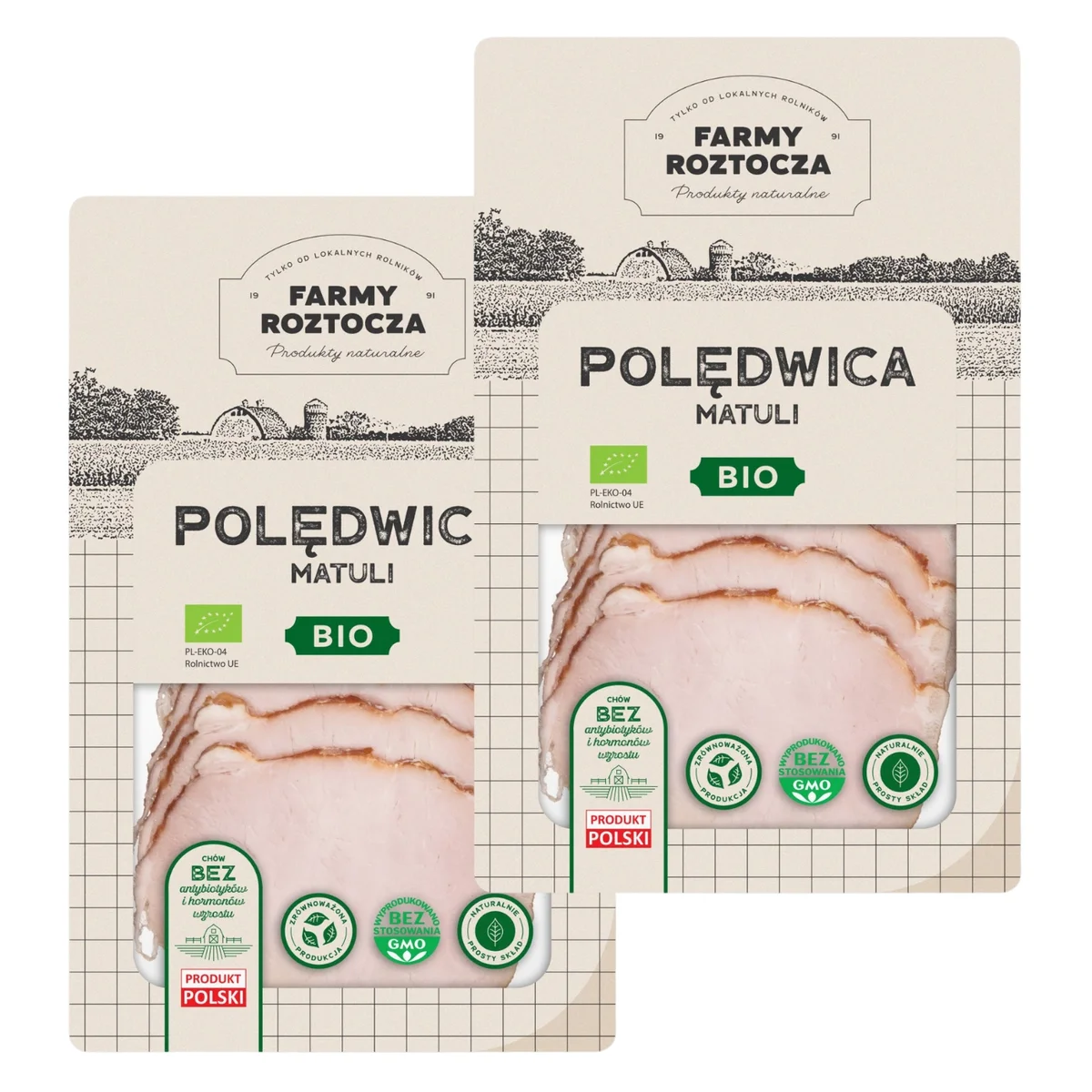 Polędwica matuli w plastrach Bio 200 g Farmy Roztocza