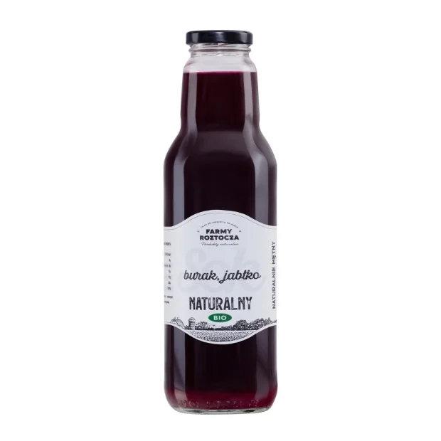 Sok burak jabłko Bio 750 ml Farmy Roztocza