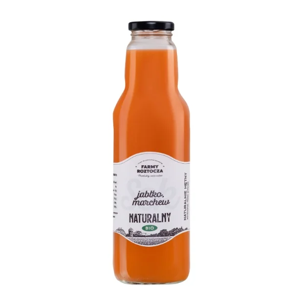 Sok jabłko marchew Bio 750 ml Farmy Roztocza