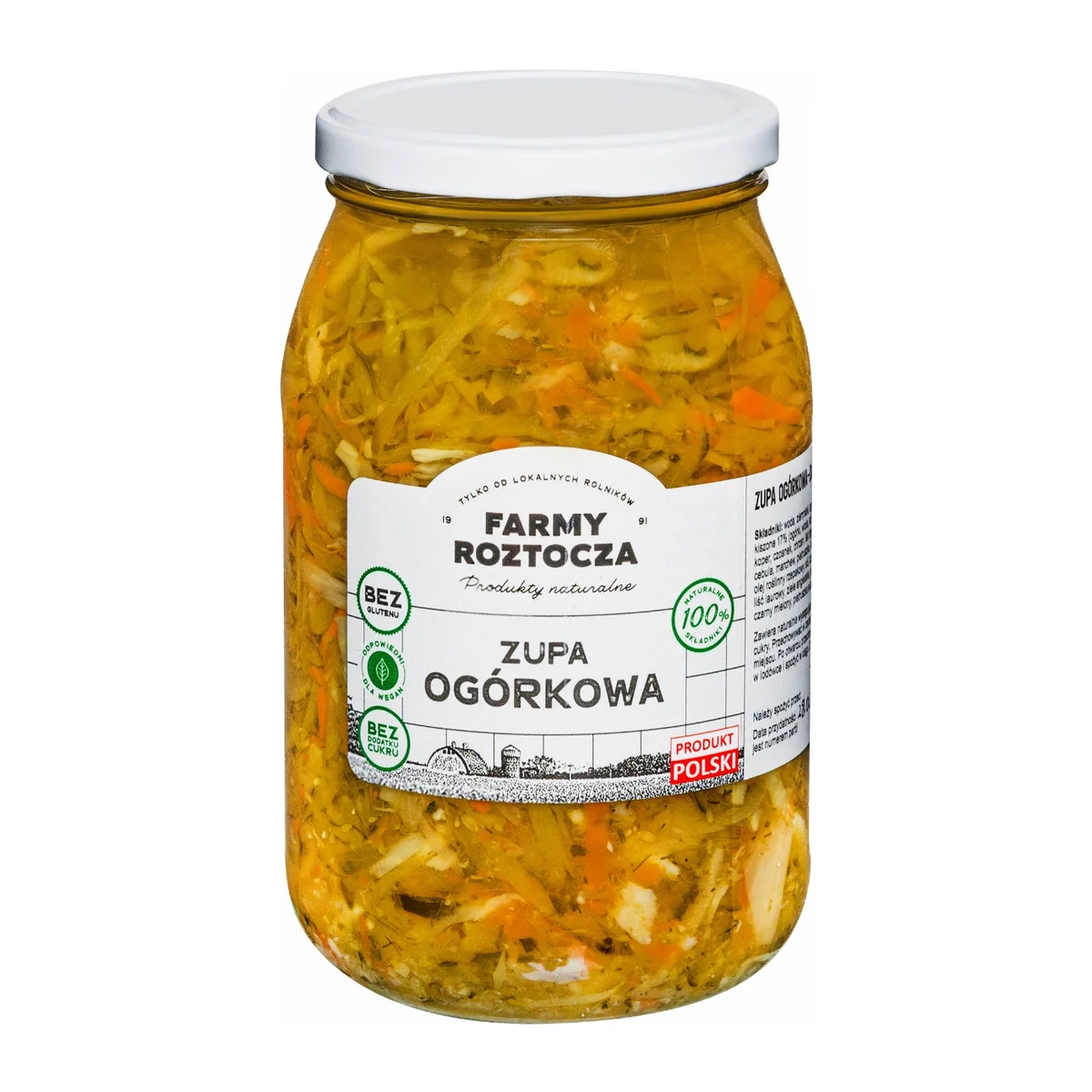 Zupa ogórkowa 810 g Farmy Roztocza