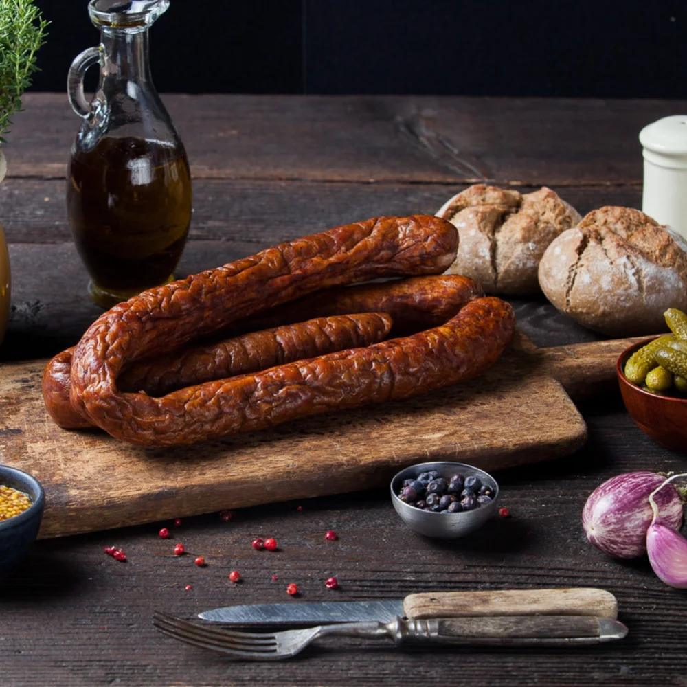 Kiełbasa farmerska Bio Farmy Roztocza