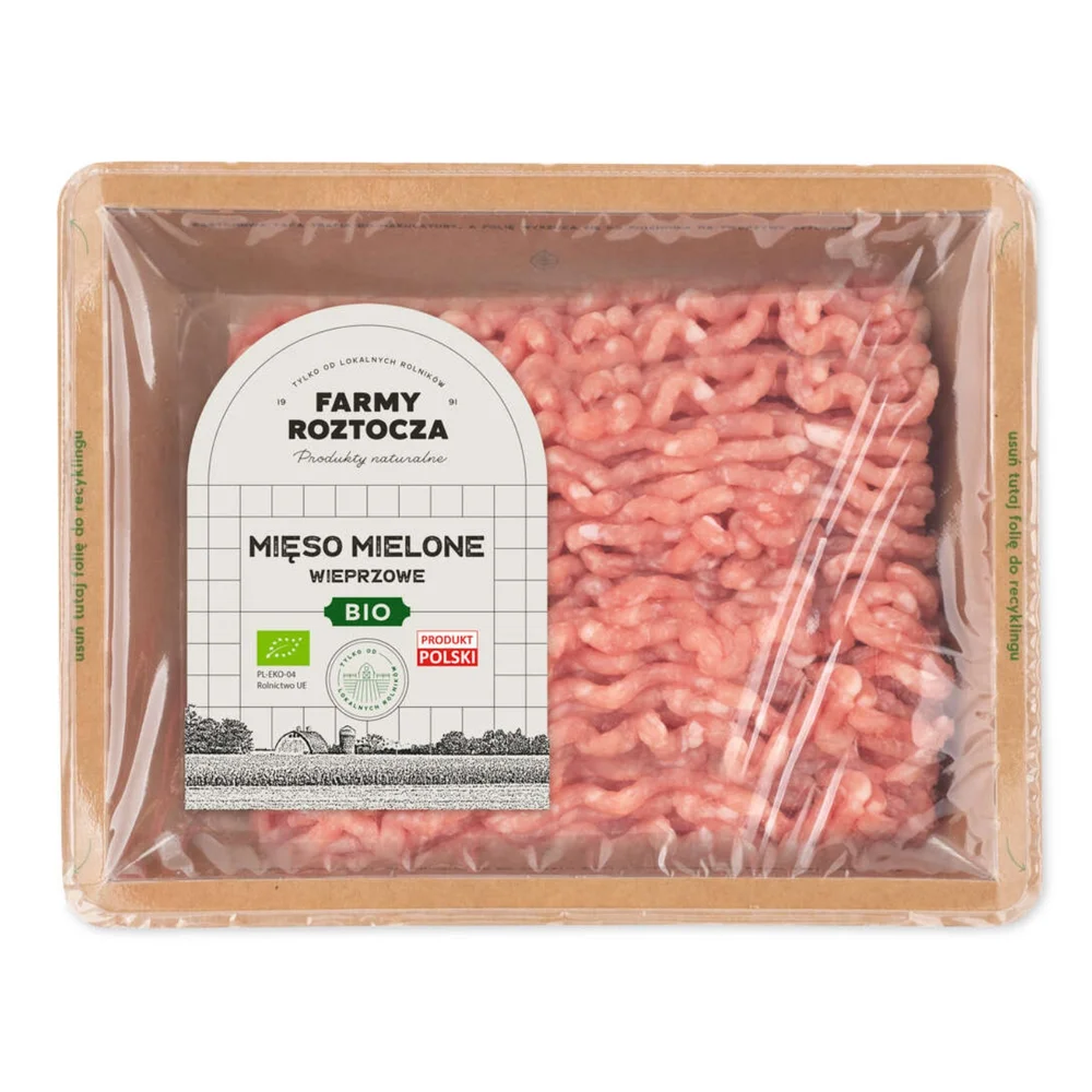 Mięso mielone wieprzowe Bio 300 g Farmy Roztocza