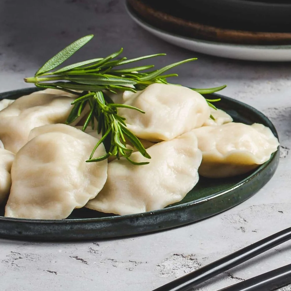 Pierogi z kaszą gryczaną i serem Bio 500 g Farmy Roztocza