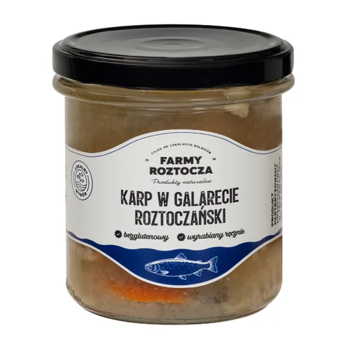 Karp w galarecie roztoczański 300 g Farmy Roztocza