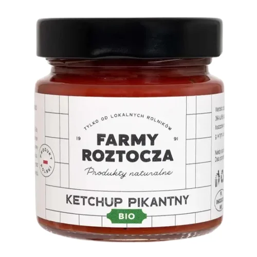 Ketchup pikantny Bio 220 g Farmy Roztocza