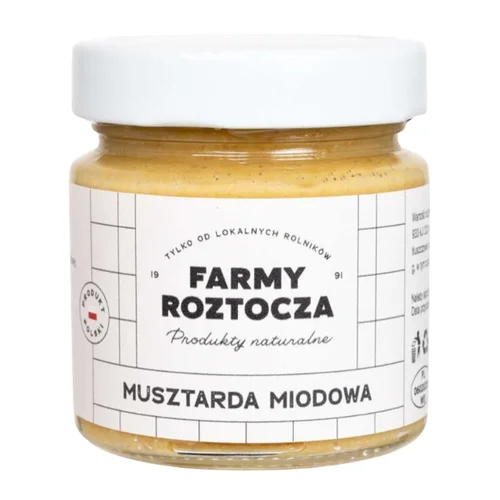 Musztarda miodowa 220 g Farmy Roztocza