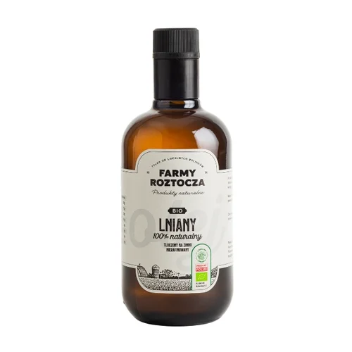 Olej lniany Bio tłoczony na zimno 500 ml