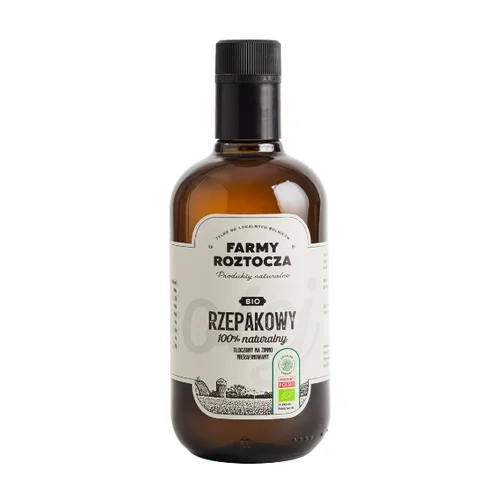 Olej rzepakowy Bio tłoczony na zimno 500 ml