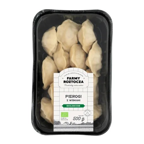 Pierogi z wiśniami Bio 500g Farmy Roztocza
