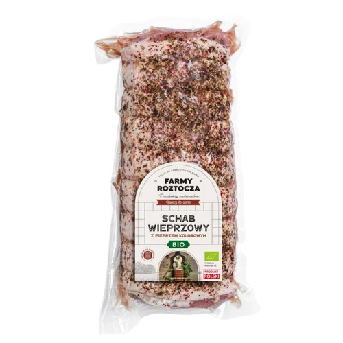 Schab wieprzowy z pieprzem kolorowym Bio 1 kg Farmy Roztocza