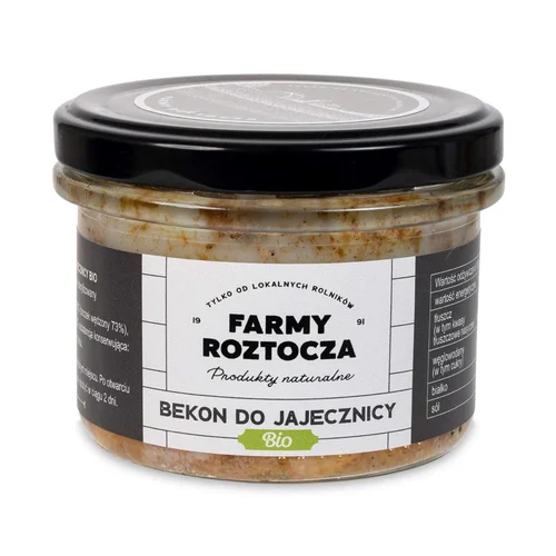 Bekon do jajecznicy Bio 180 g Farmy Roztocza