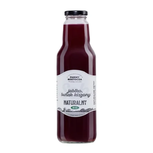 Sok jabłko burak kiszony Bio 750 ml Farmy Roztocza