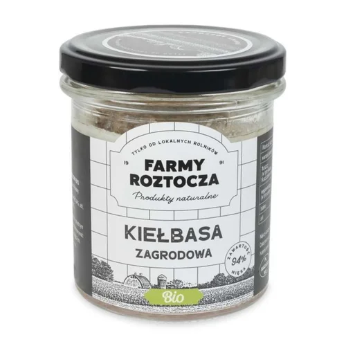 Kiełbasa zagrodowa Bio 250 g Farmy Roztocza
