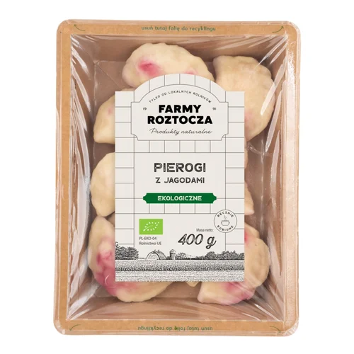 Pierogi z jagodami Bio