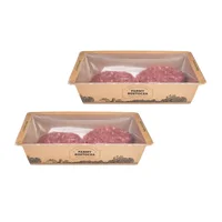 Zestaw mięsa Bio: 2 opakowania burger wołowy 400 g Farmy Roztocza