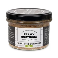 Pasztet z żurawiną Bio 180 g Farmy Roztocza