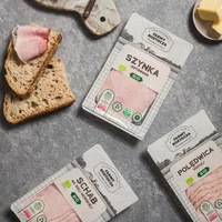 Szynka gotowana w plastrach Bio 100 g Farmy Roztocza