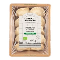 Pierogi z kapustą i grzybami Bio