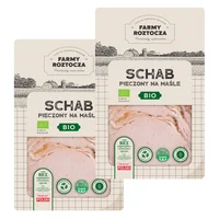 Schab pieczony na maśle w plastrach Bio 200 g Farmy Roztocza