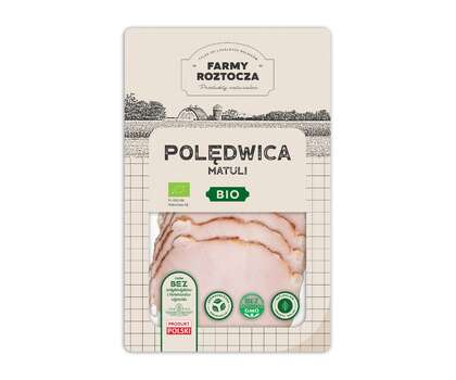 Polędwica matuli w plastrach BIO