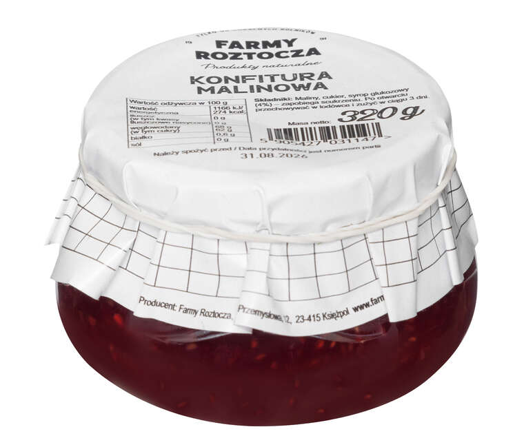 Konfitura malinowa 320 g